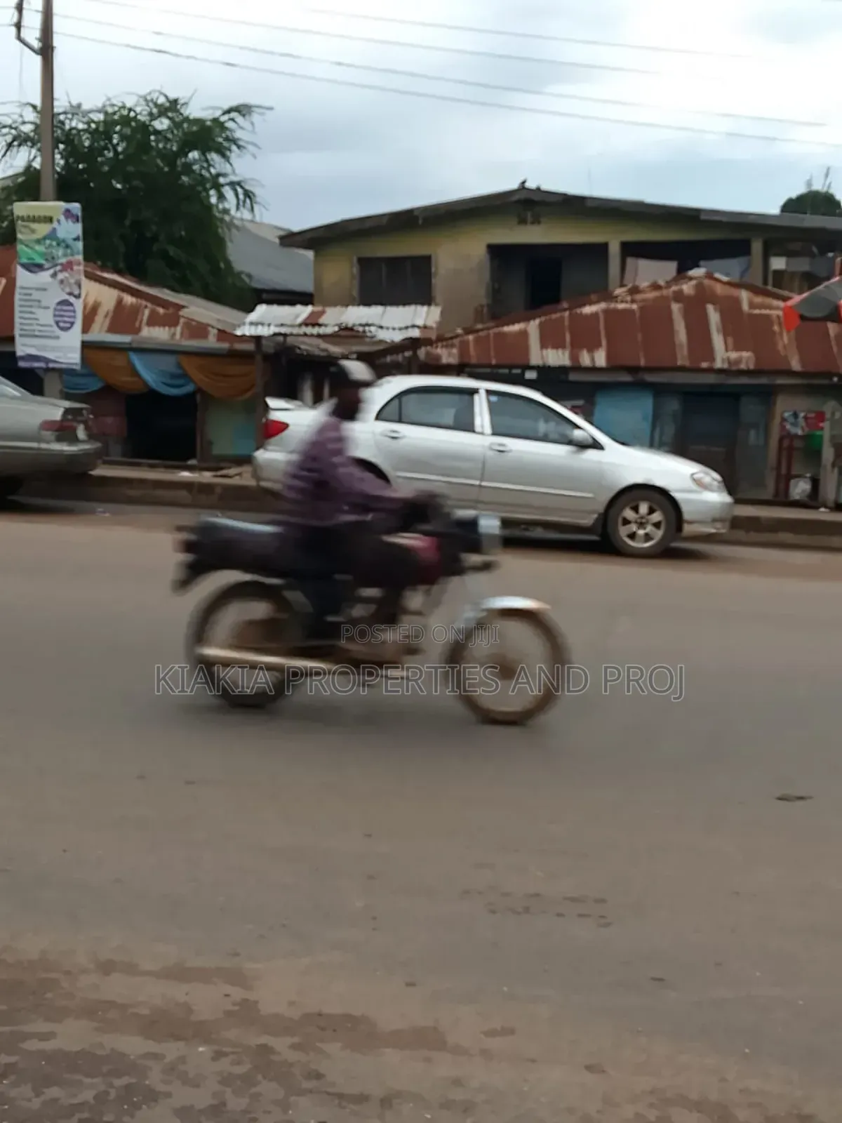Facing Main Road at Moniya Ibadan in Moniya