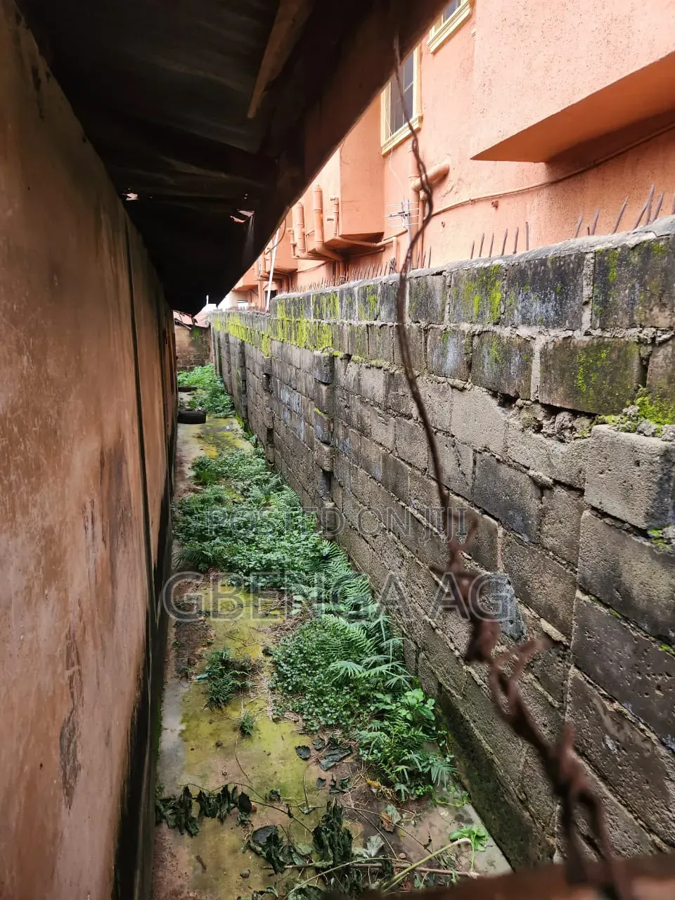 Half Plot of Land With Old Structure for Sale at Iju ISHAGA Lagos in Iju-Ishaga