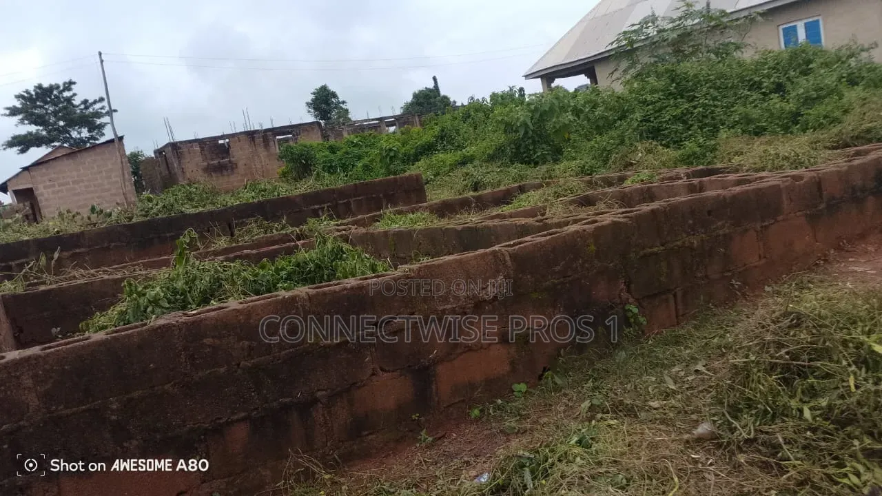 A Plot of Land With a Foundation of 2 and 3 Bedrooms in Ibadan