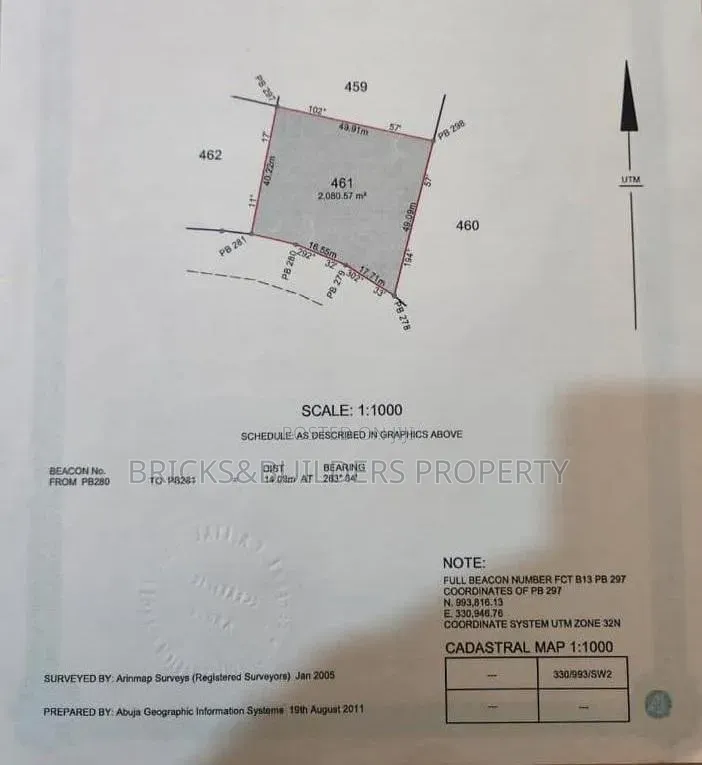 Prime Commercial Land for Sale in Gaduwa Abuja | 2,000sqm C of O Plot in Gaduwa