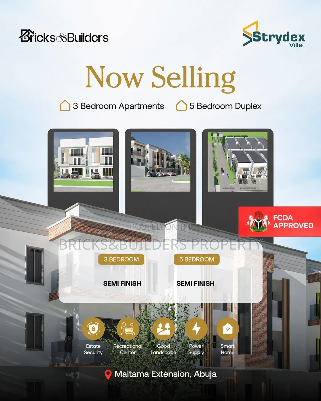 3bdrm Apartment in Strydexville, Maitama for sale in Maitama