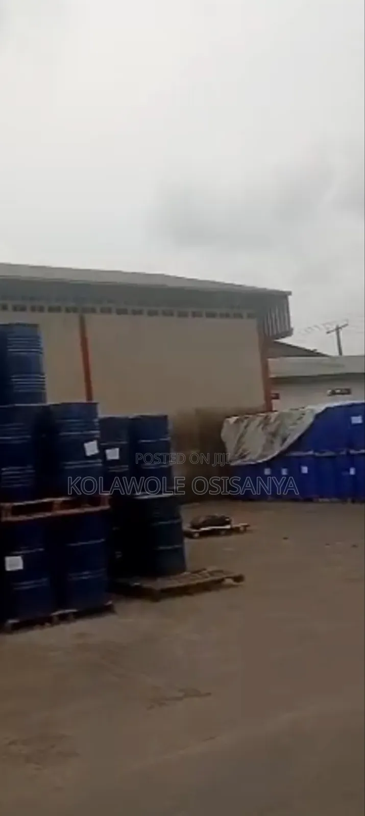 4.3Acres With 7bay Warehouses Off Adeniyi Jones in Oba Akran