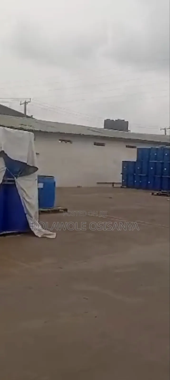 4.3Acres With 7bay Warehouses Off Adeniyi Jones in Oba Akran
