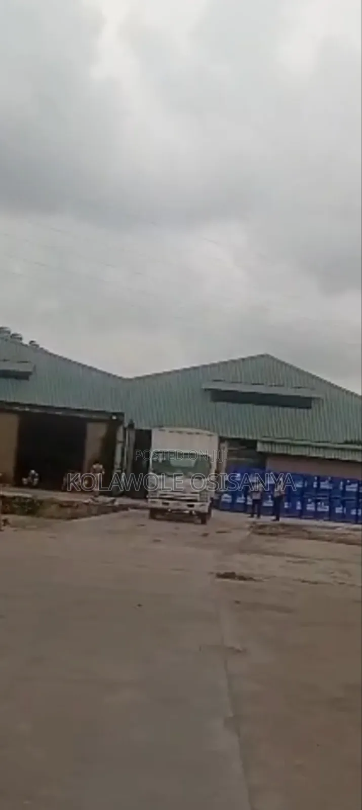 4.3Acres With 7bay Warehouses Off Adeniyi Jones in Oba Akran
