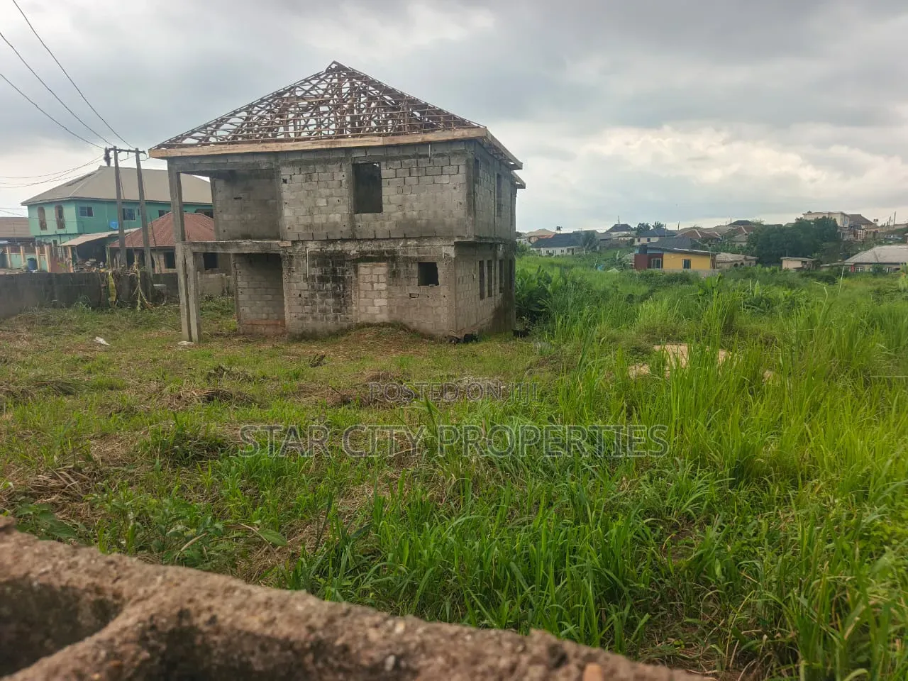 A Plot of Land in Magboro Magada in Magodo Isheri