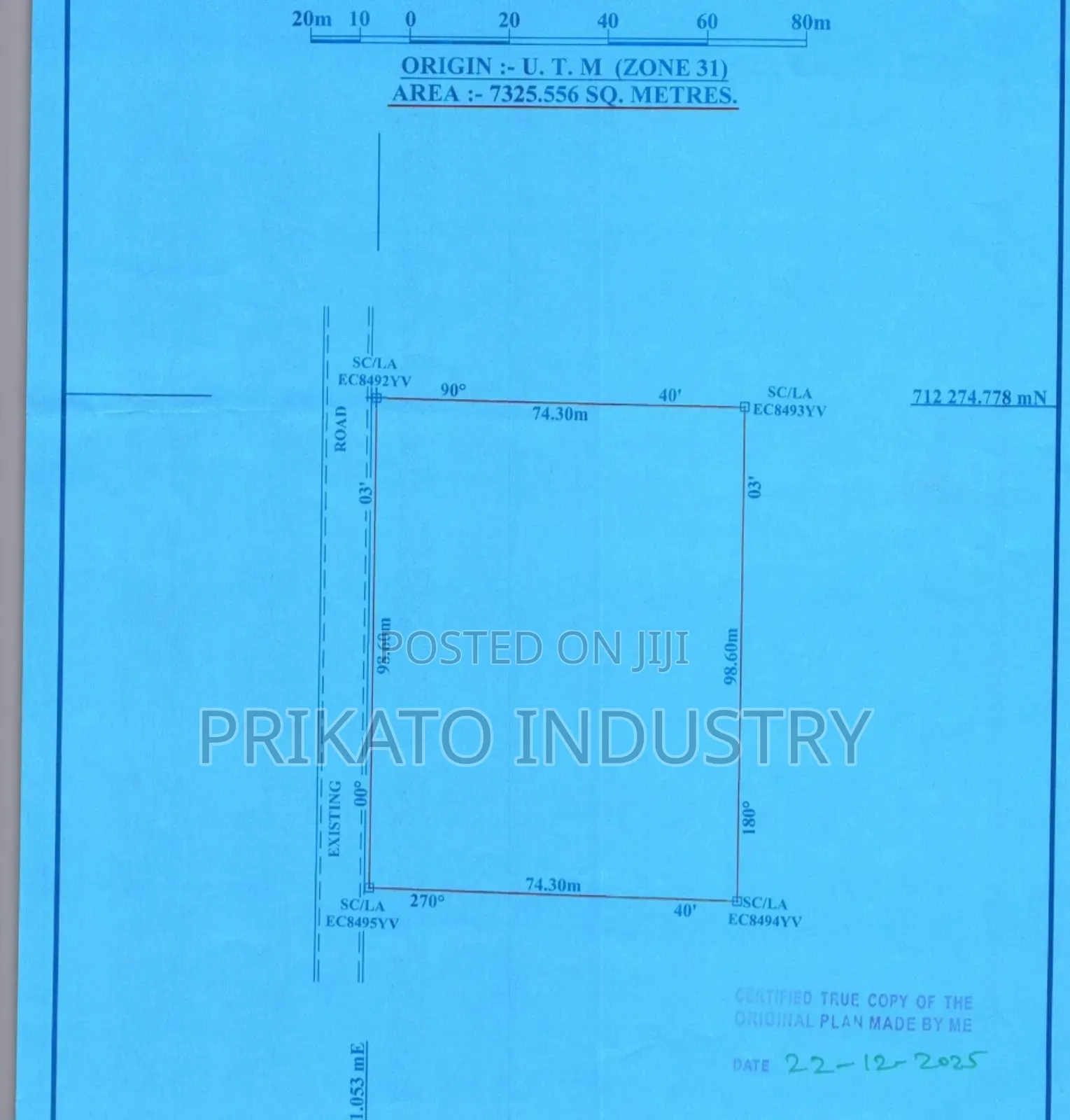 Full Plot of Land for Sell Monastery Road Sango Tedo Behind Shoprite in Ajah