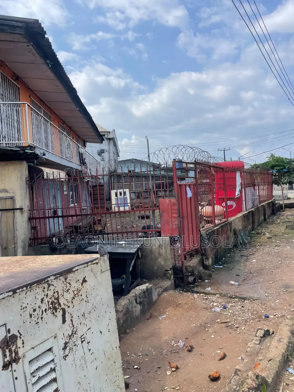 Commercial Property Facing Lagos Express in Iyana Ipaja