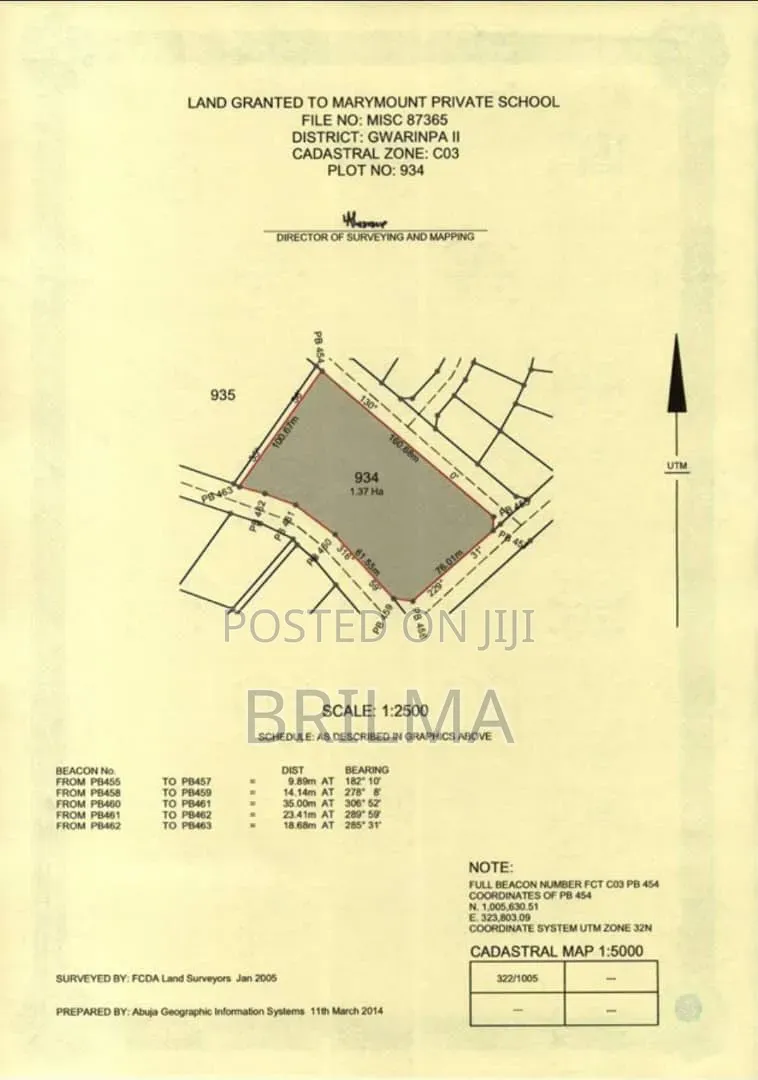 1.3 Hectares of Land in Life Camp for Sale in Life Camp