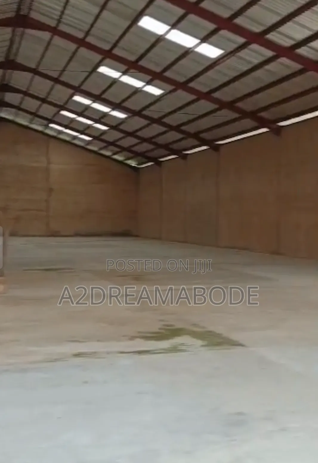 Nicely Placed Warehouse in Obafemi-Owode