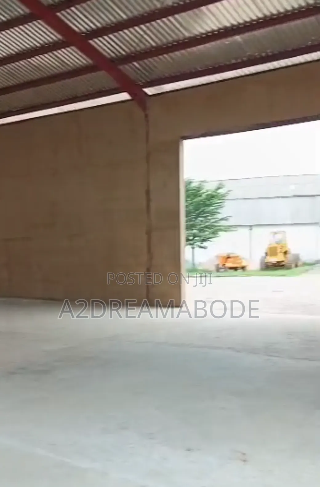 Nicely Placed Warehouse in Obafemi-Owode