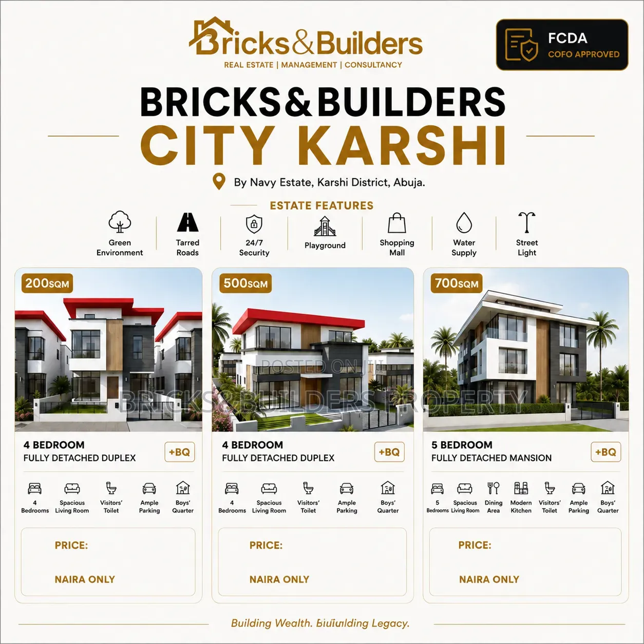 Bricks & Builders City Karshi Estate Plots for Sale in Karshi