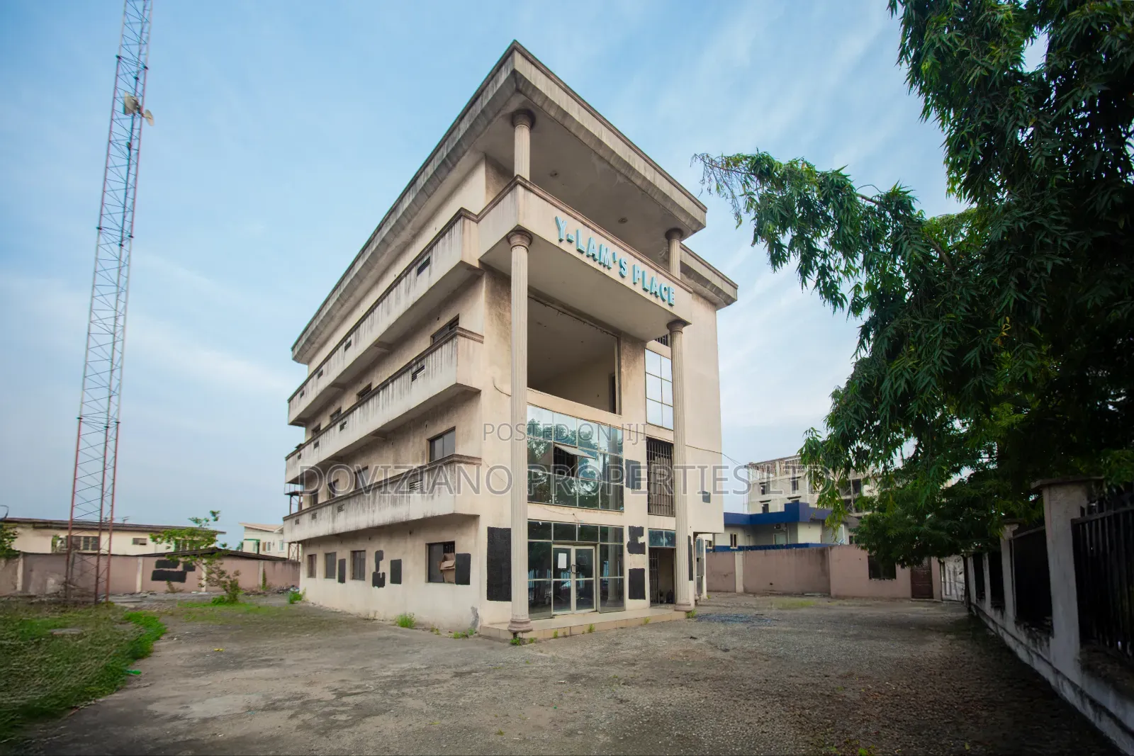 Four Floor Story Building for Commercial Use in Adeniyi Jones