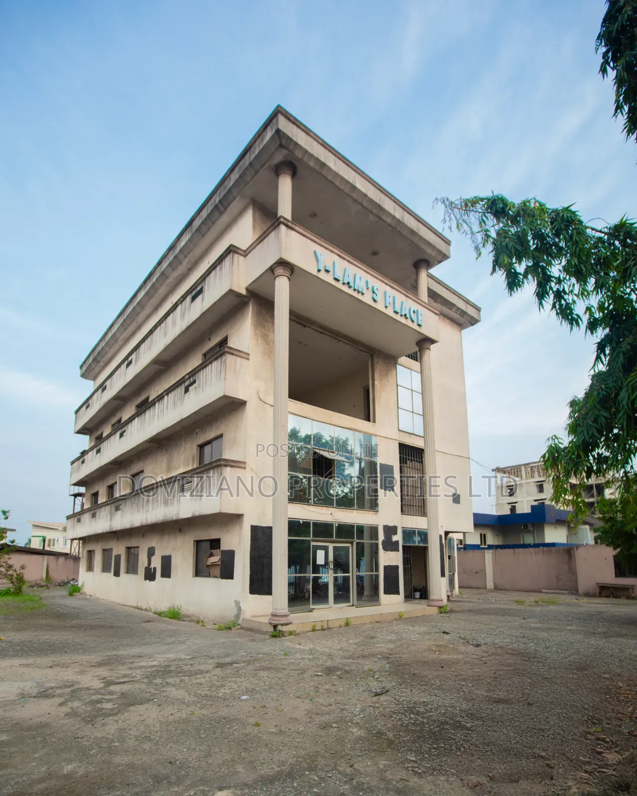 Four Floor Story Building for Commercial Use in Adeniyi Jones
