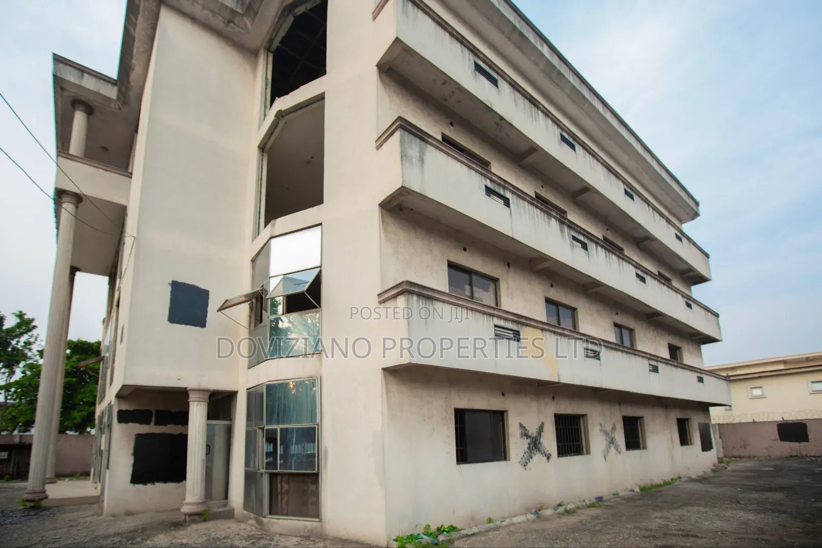 Four Floor Story Building for Commercial Use in Adeniyi Jones