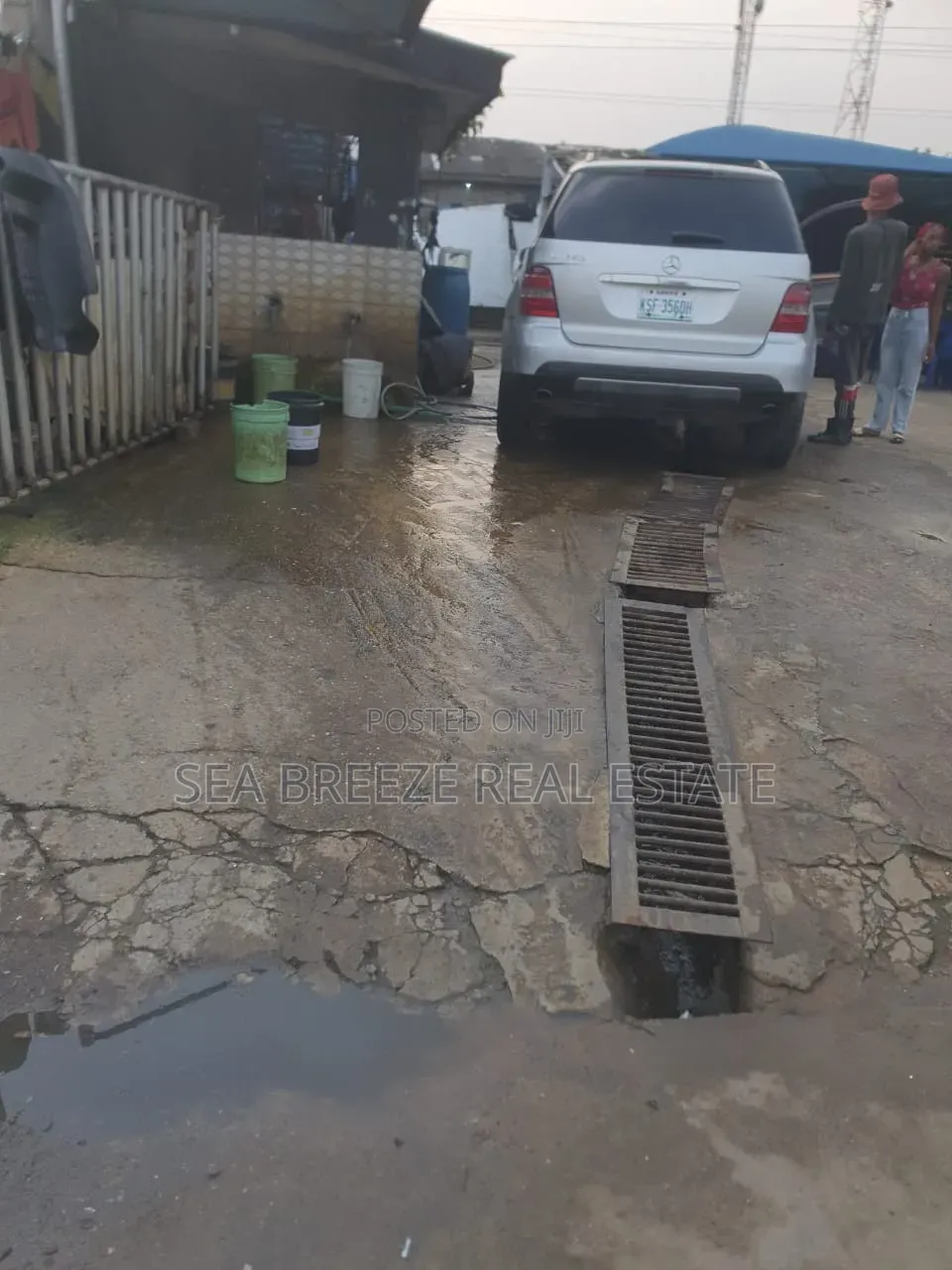 A Plot of Land Bare Land at Babs Animashaun Rd, Off Bode Thomas. in Bode Thomas