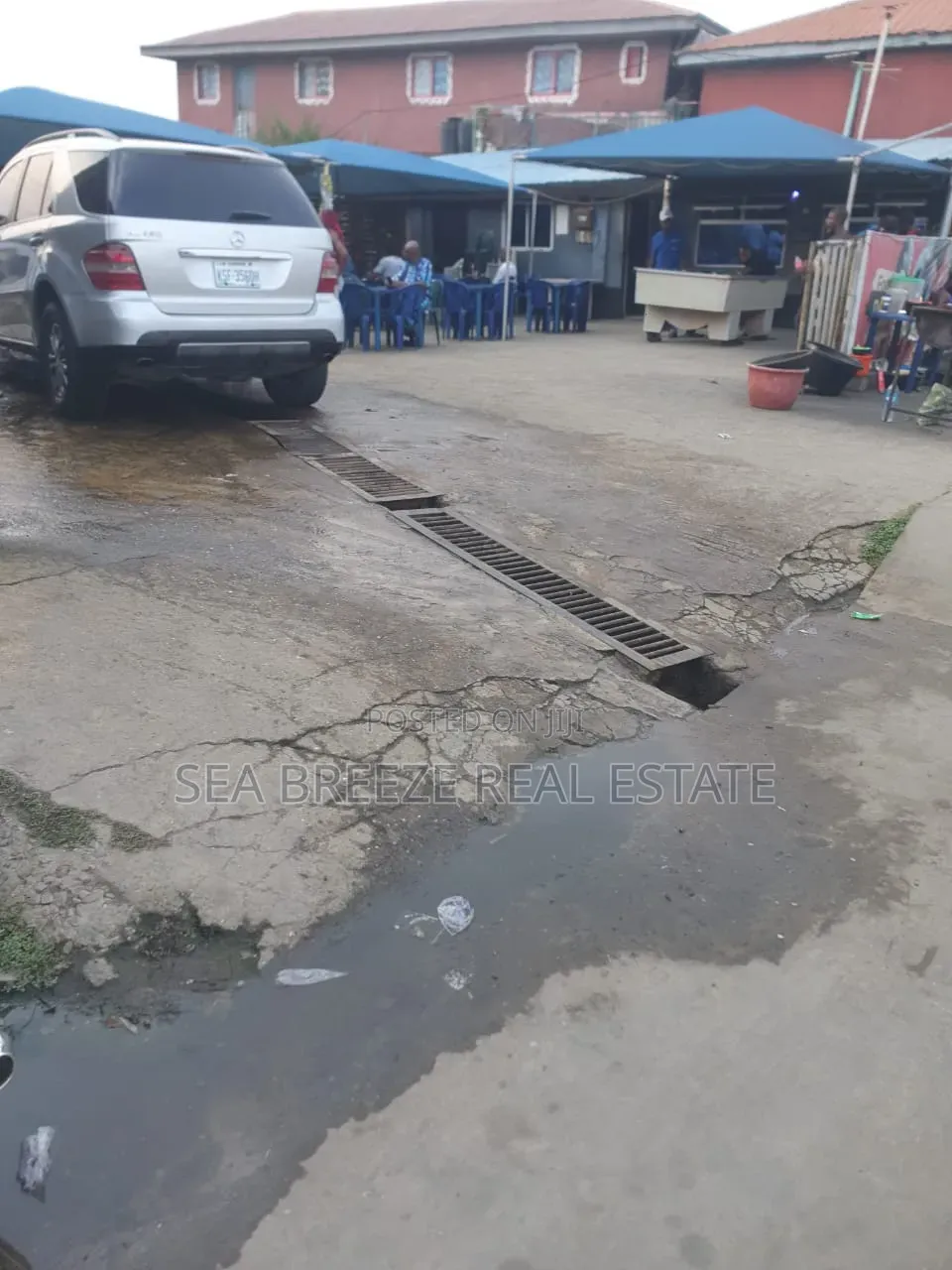 A Plot of Land Bare Land at Babs Animashaun Rd, Off Bode Thomas. in Bode Thomas