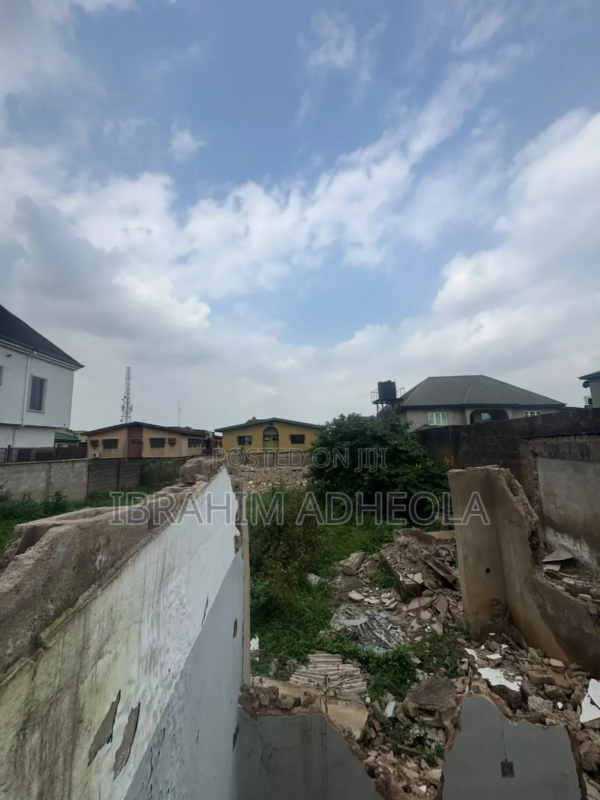 An Empty Land Measuring 680sqm, Fenced and Gated in a Secured And in Ifako-Ogba