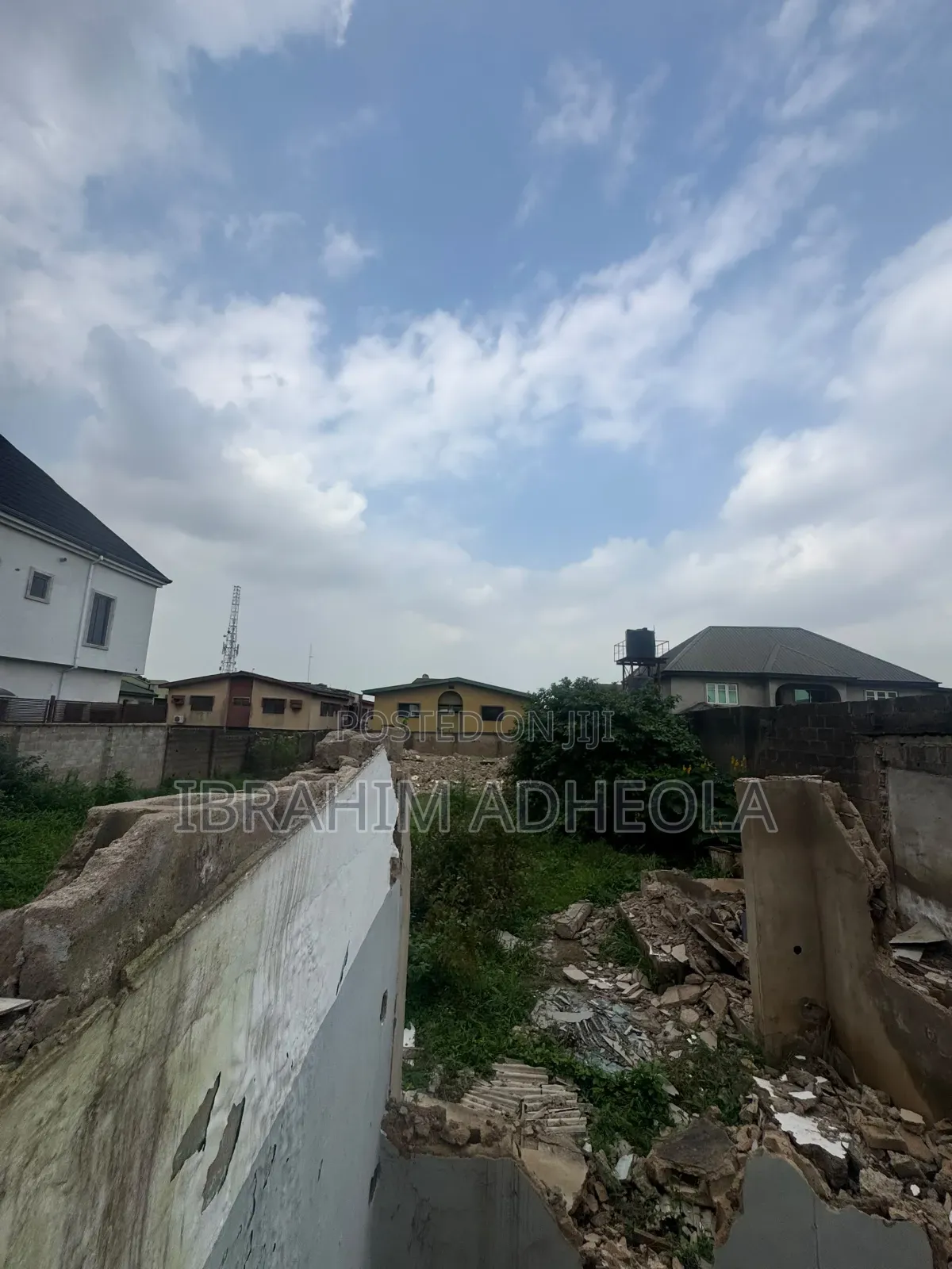 An Empty Land Measuring 680sqm, Fenced and Gated in a Secured And in Ifako-Ogba