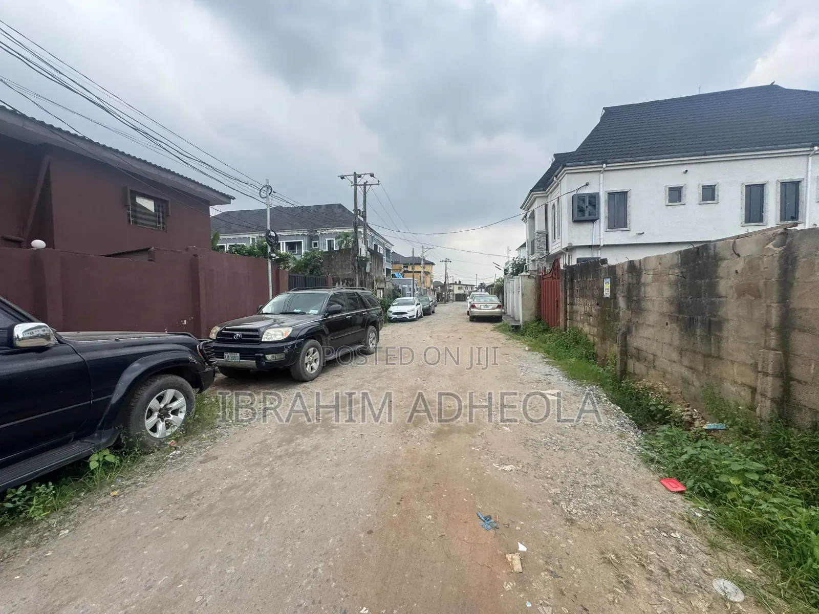 An Empty Land Measuring 680sqm, Fenced and Gated in a Secured And in Ifako-Ogba