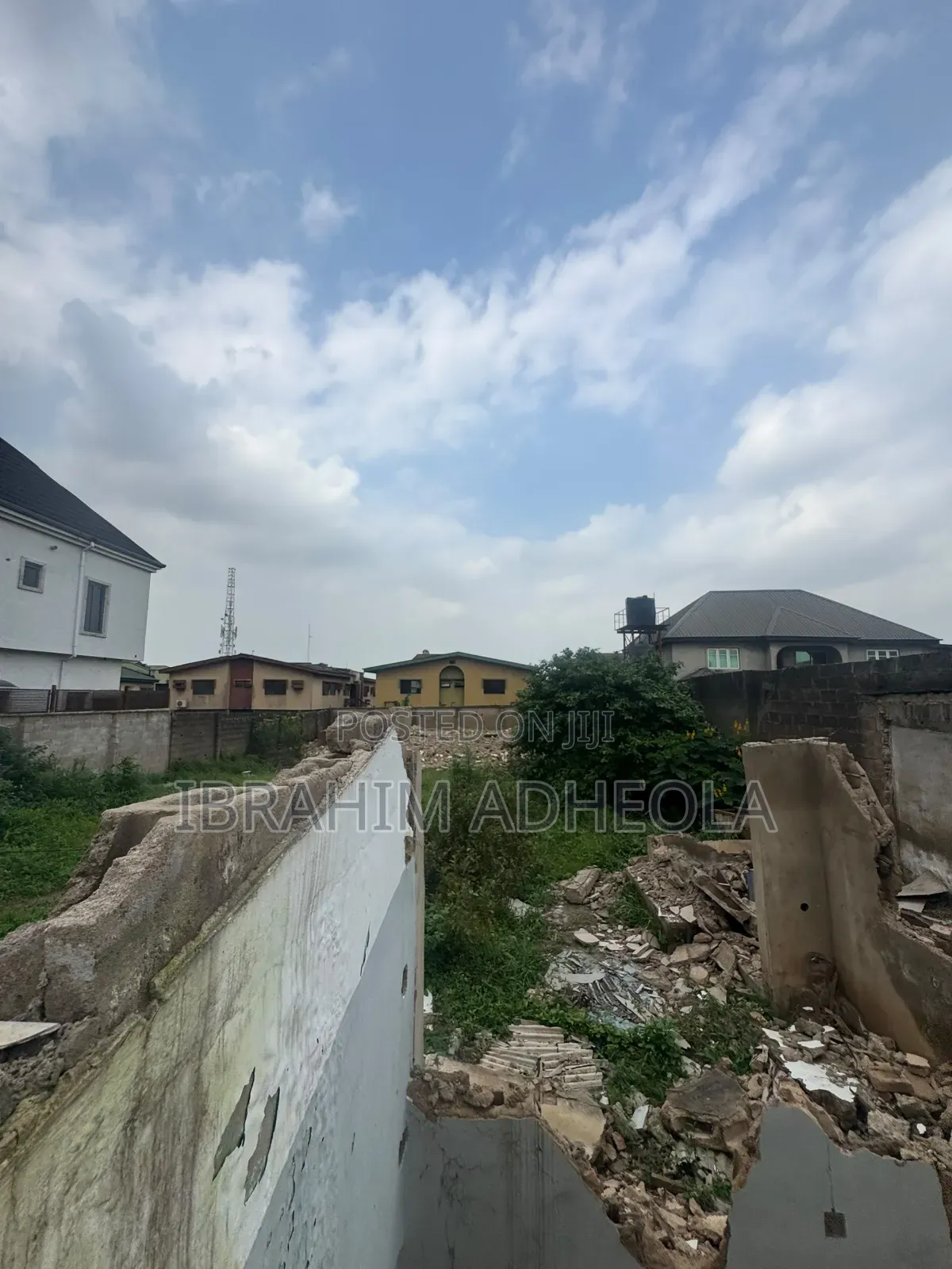An Empty Land Measuring 680sqm, Fenced and Gated in a Secured And in Ifako-Ogba