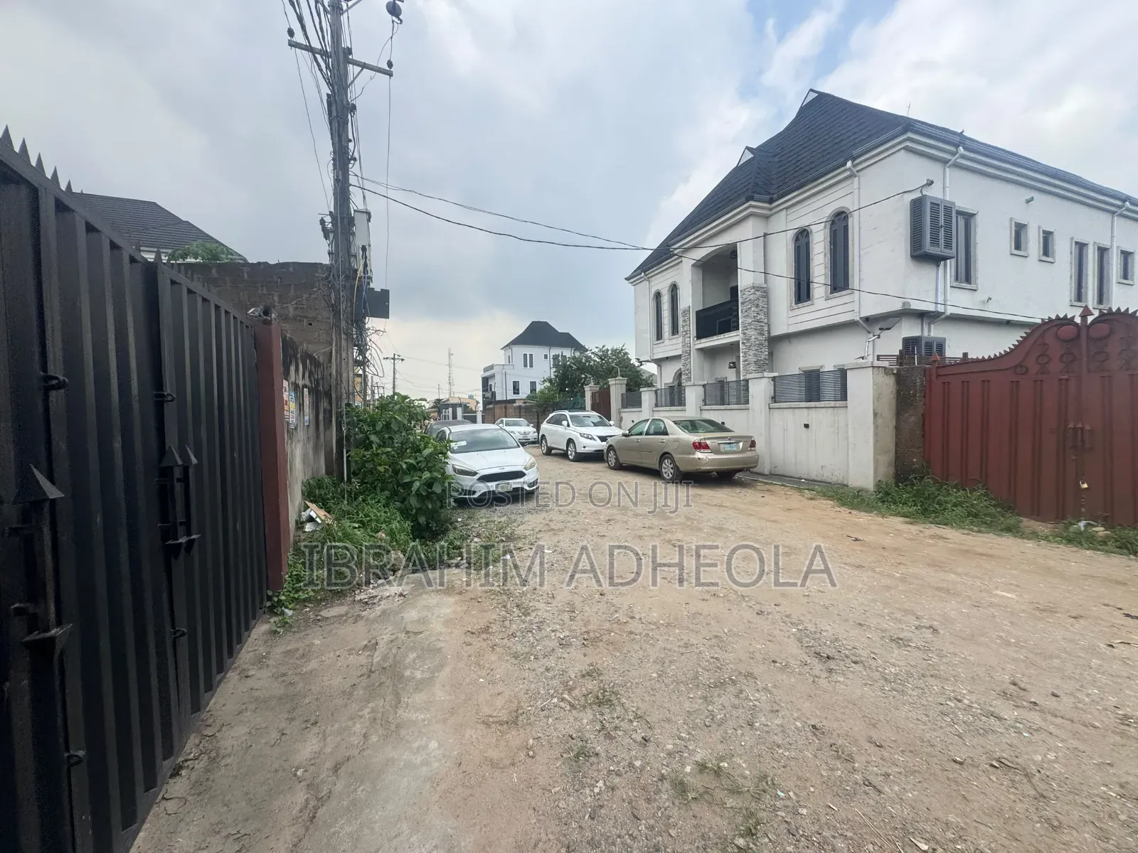 An Empty Land Measuring 680sqm, Fenced and Gated in a Secured And in Ifako-Ogba
