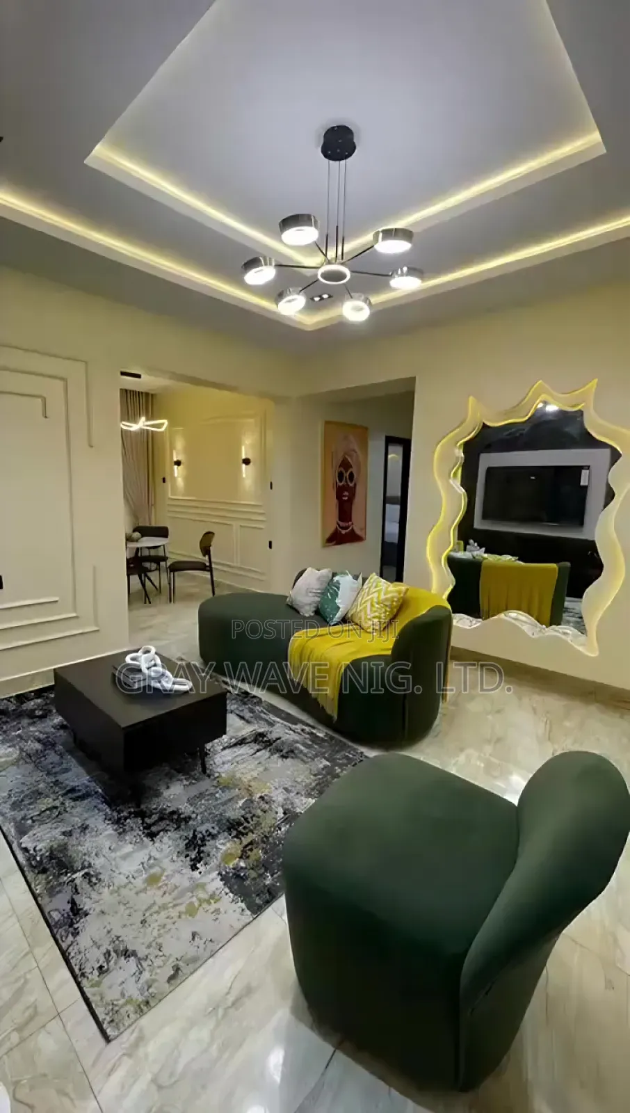 Furnished 2bdrm Apartment in Jahi for rent in Jahi