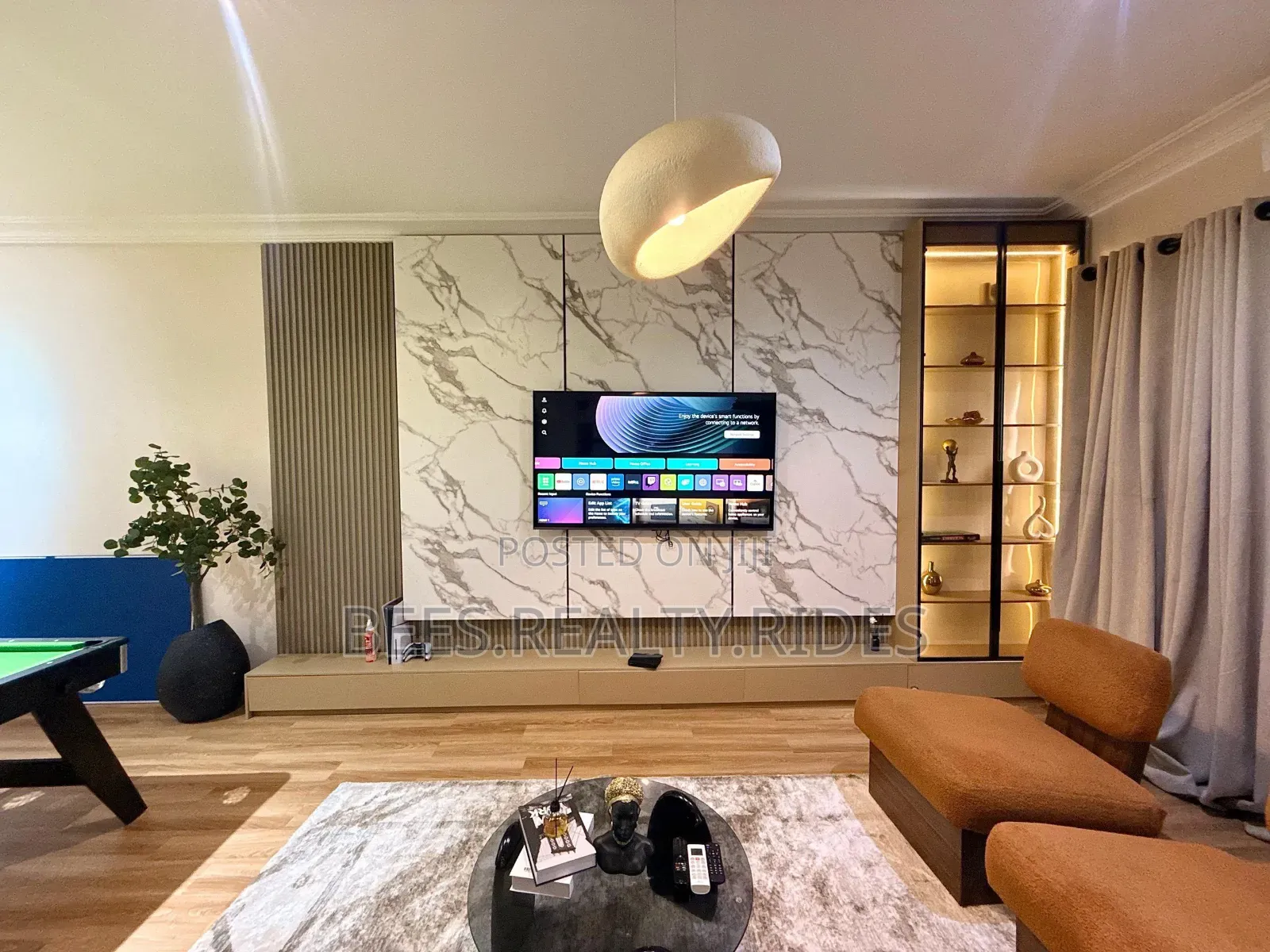 Cozy 2 Bedroom Apartment With a PS5, Snooker Board and Other Games in Ikate