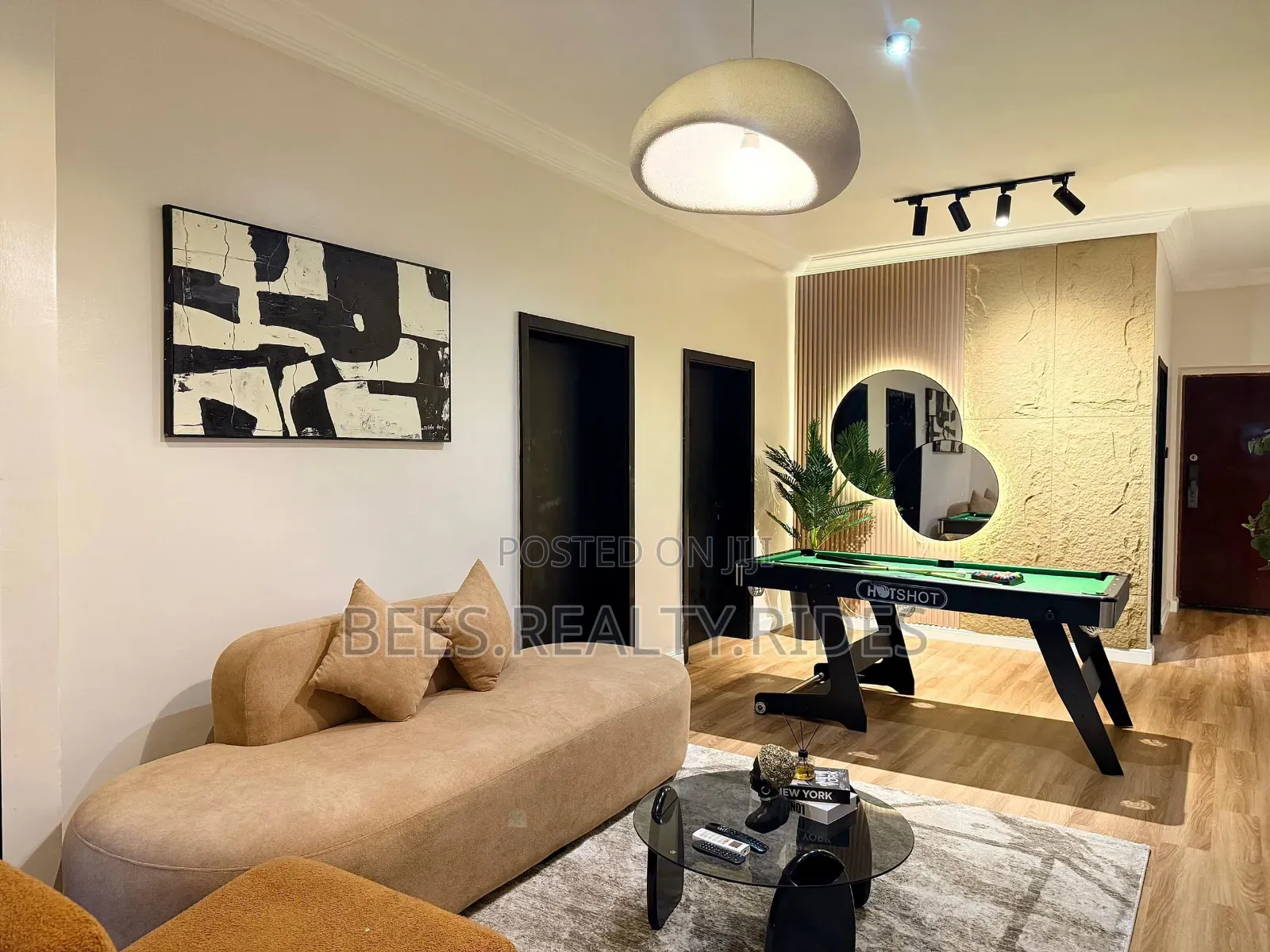 Cozy 2 Bedroom Apartment With a PS5, Snooker Board and Other Games in Ikate