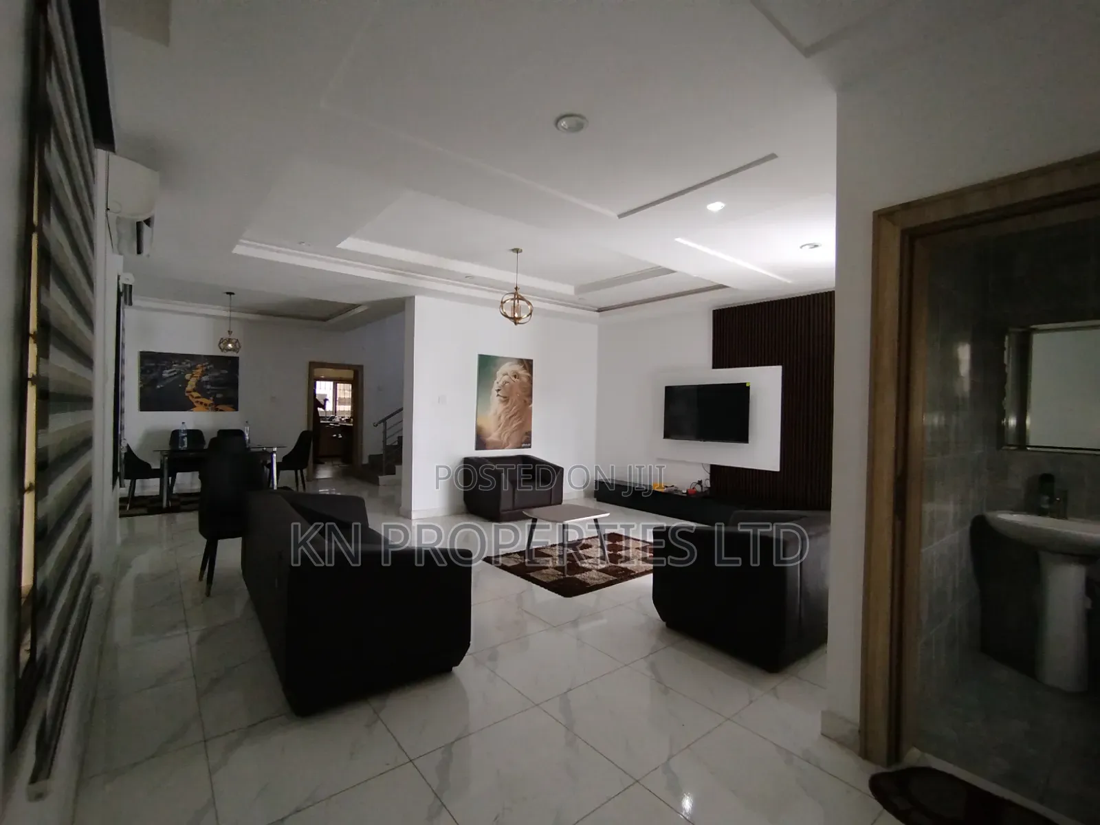 Furnished 4bdrm Townhouse / Terrace in Jahi for rent in Jahi