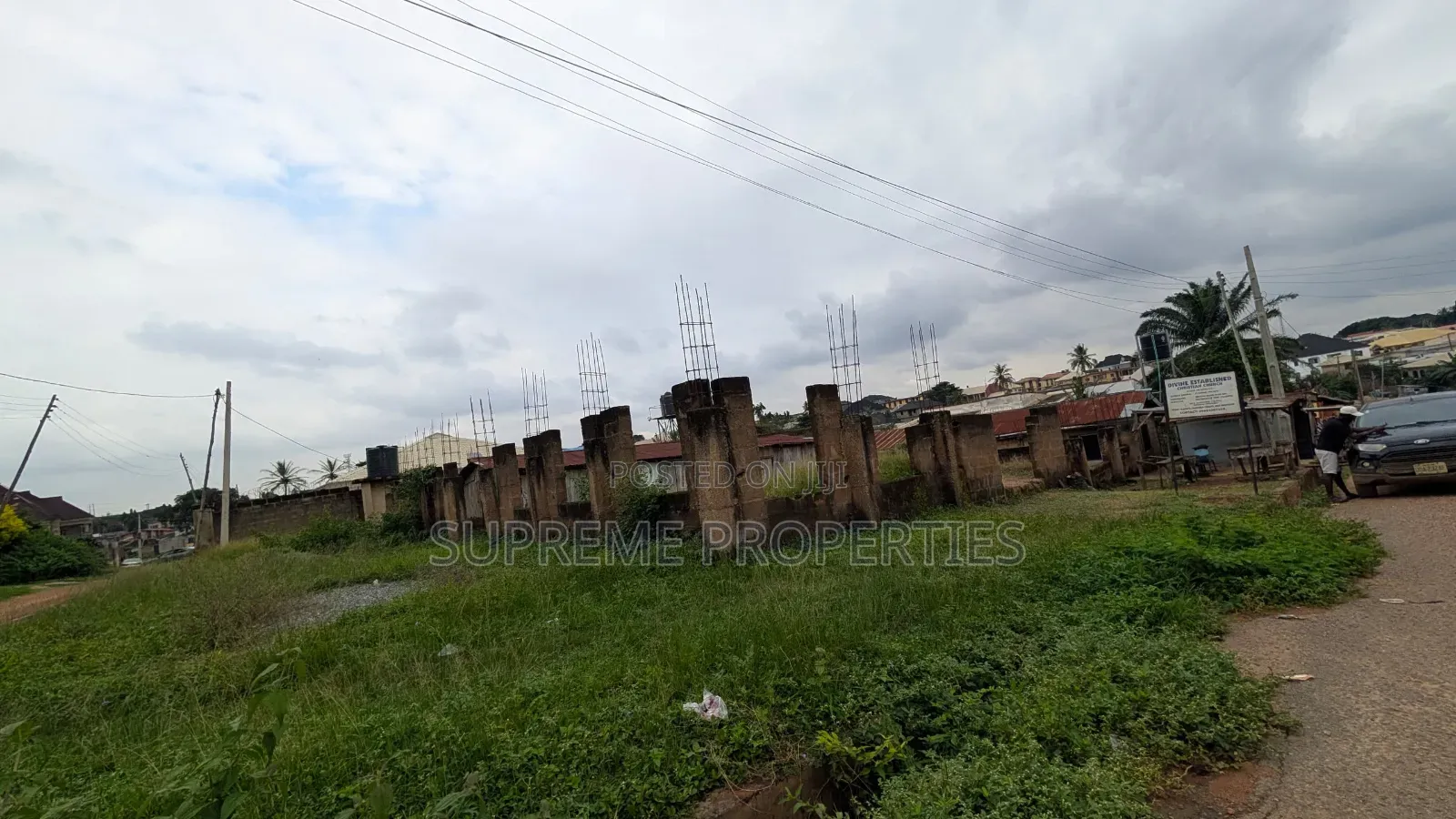 A Mix-Used Corner Piece Land at Ashi-Bodija, on Tarred Road in Ibadan