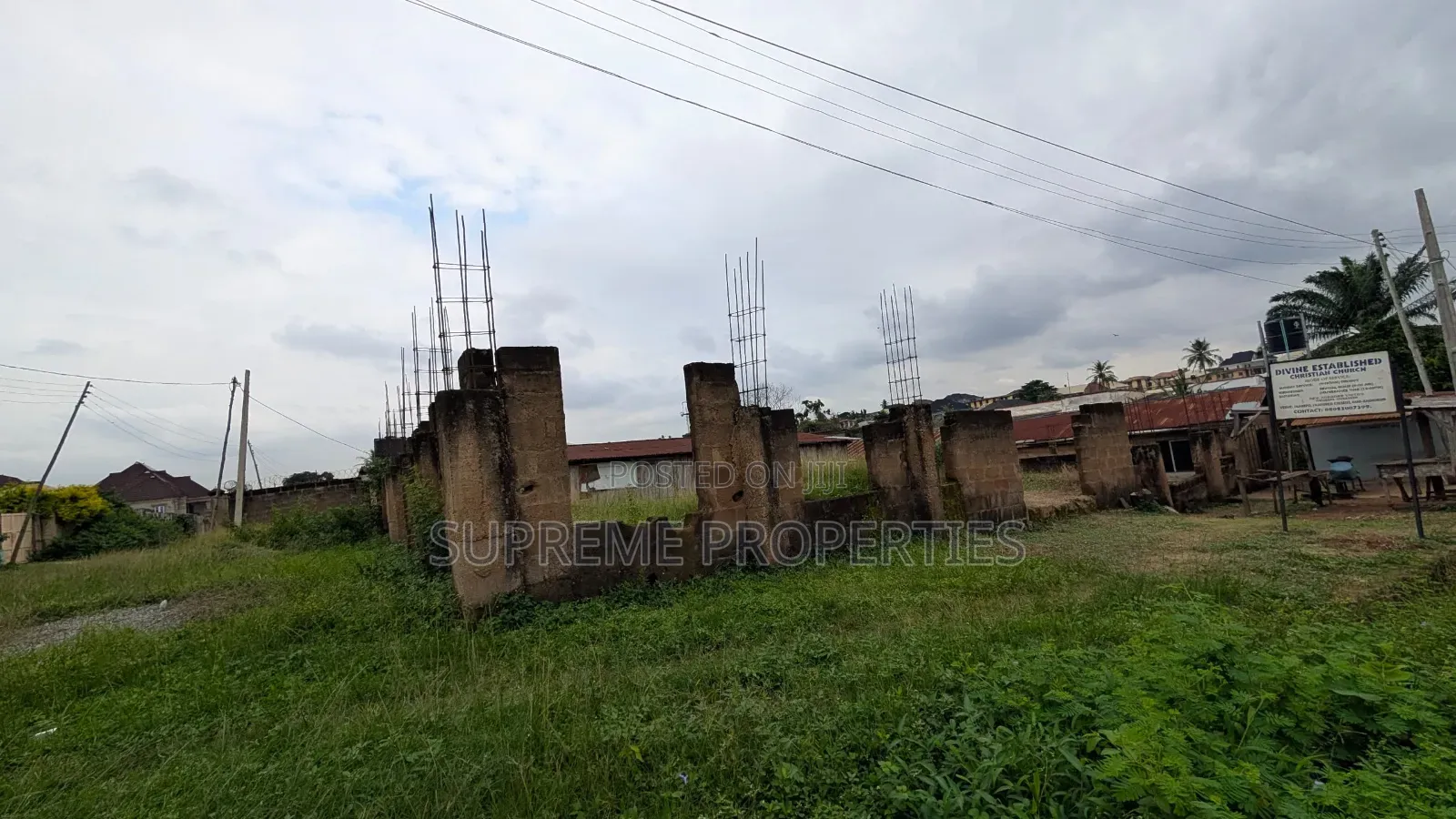 A Mix-Used Corner Piece Land at Ashi-Bodija, on Tarred Road in Ibadan