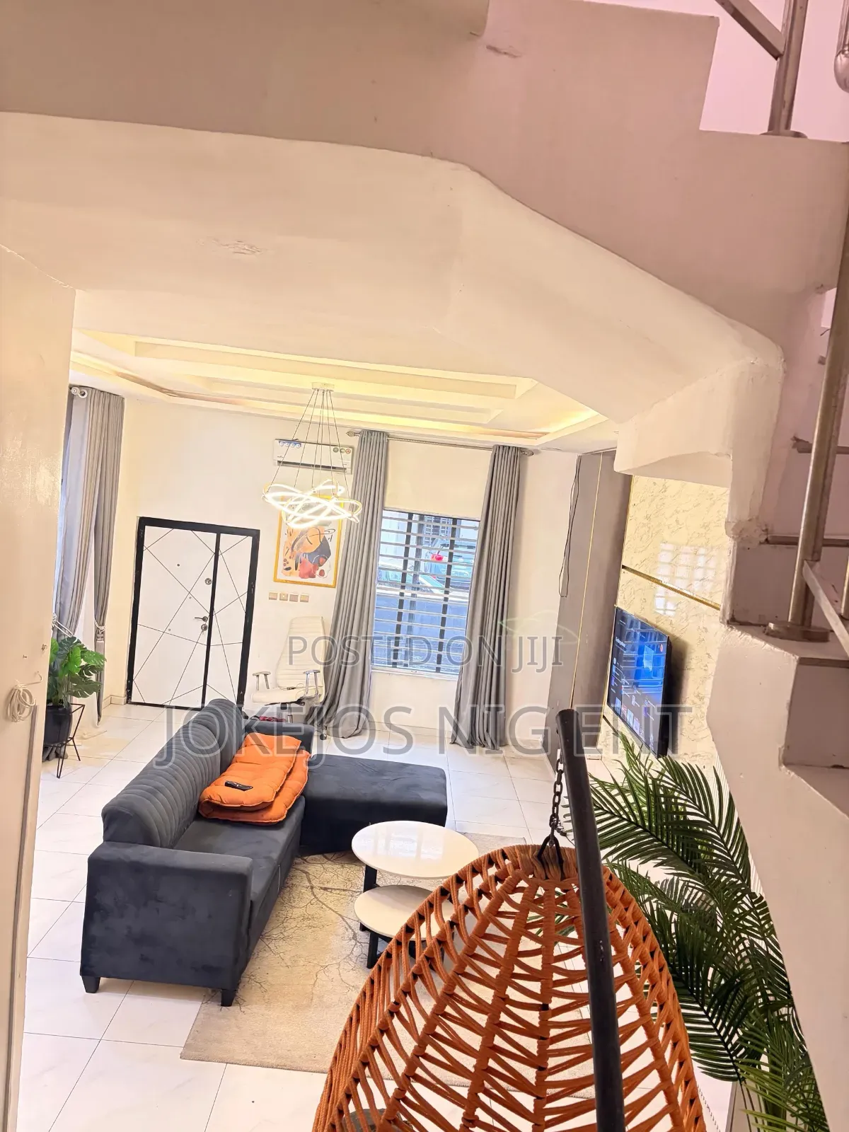 Furnished 4bdrm Duplex in Orchid Road, Lafiaji for rent in Lafiaji
