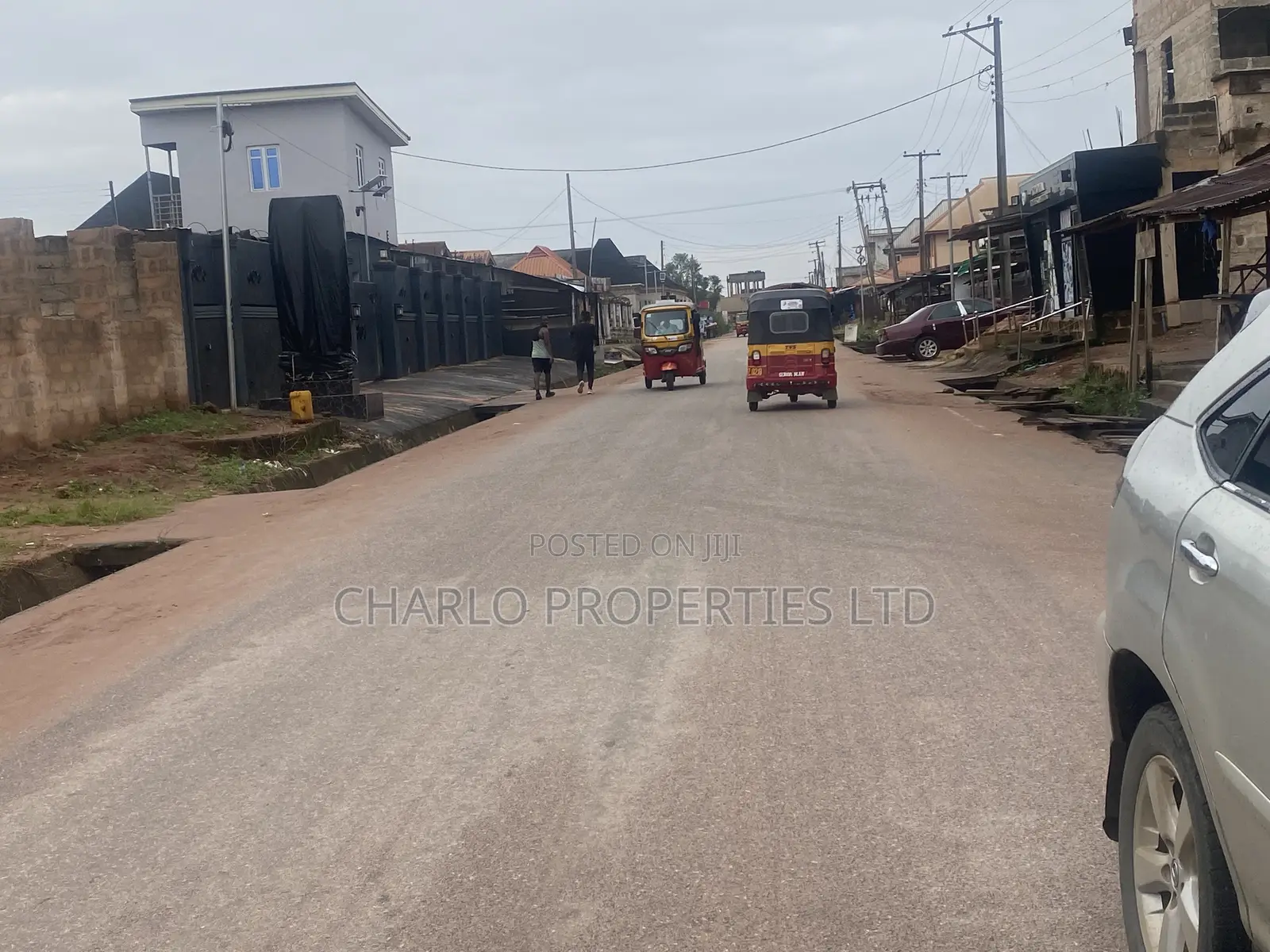 Fenced and Gated 50ft by 100ft Along PZ Road for Outright Sale in Benin City