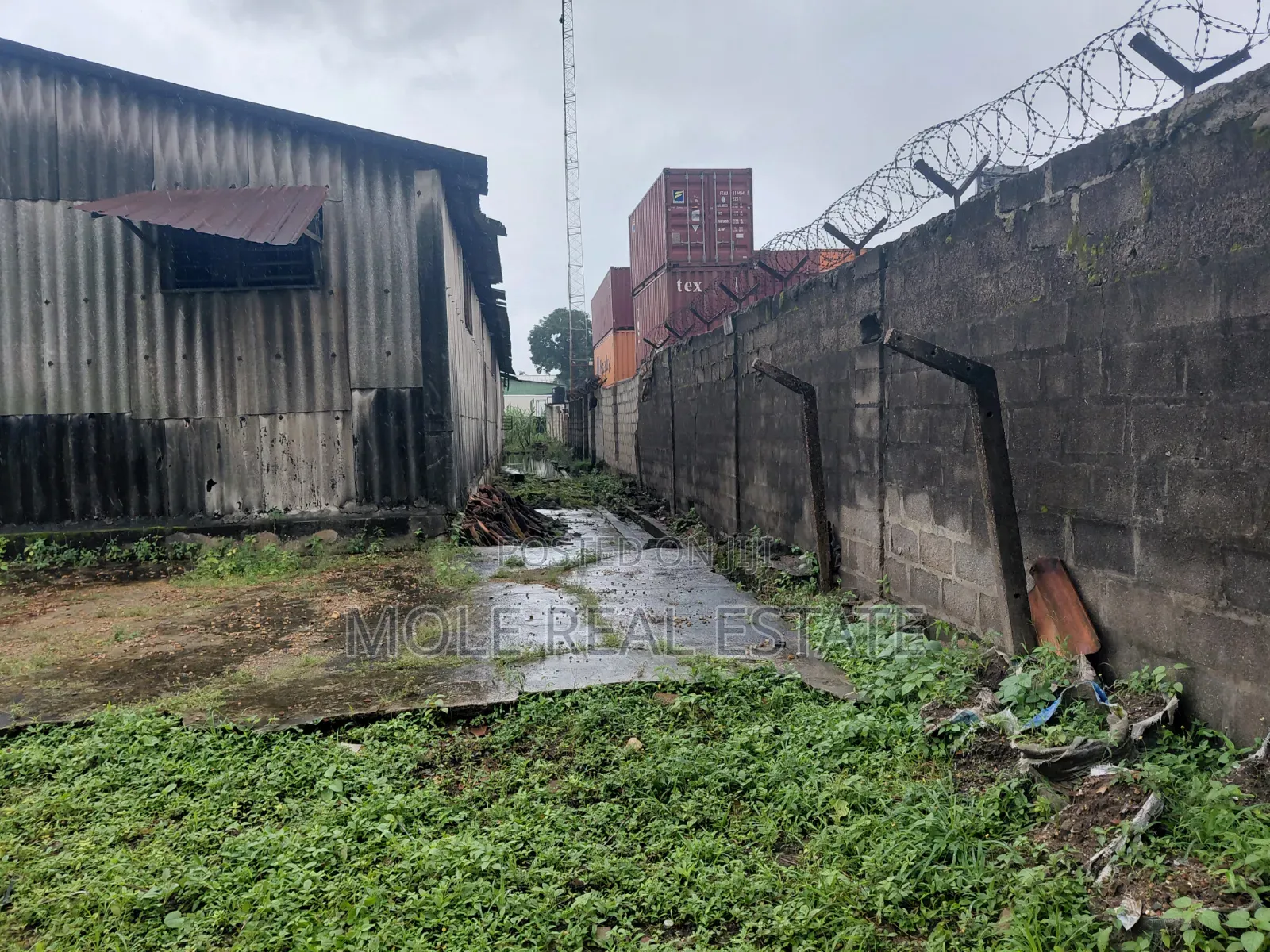 3 Acers (18 Plots) Fenced and Gated Off Eric More Surulere Lagos in Eric Moore