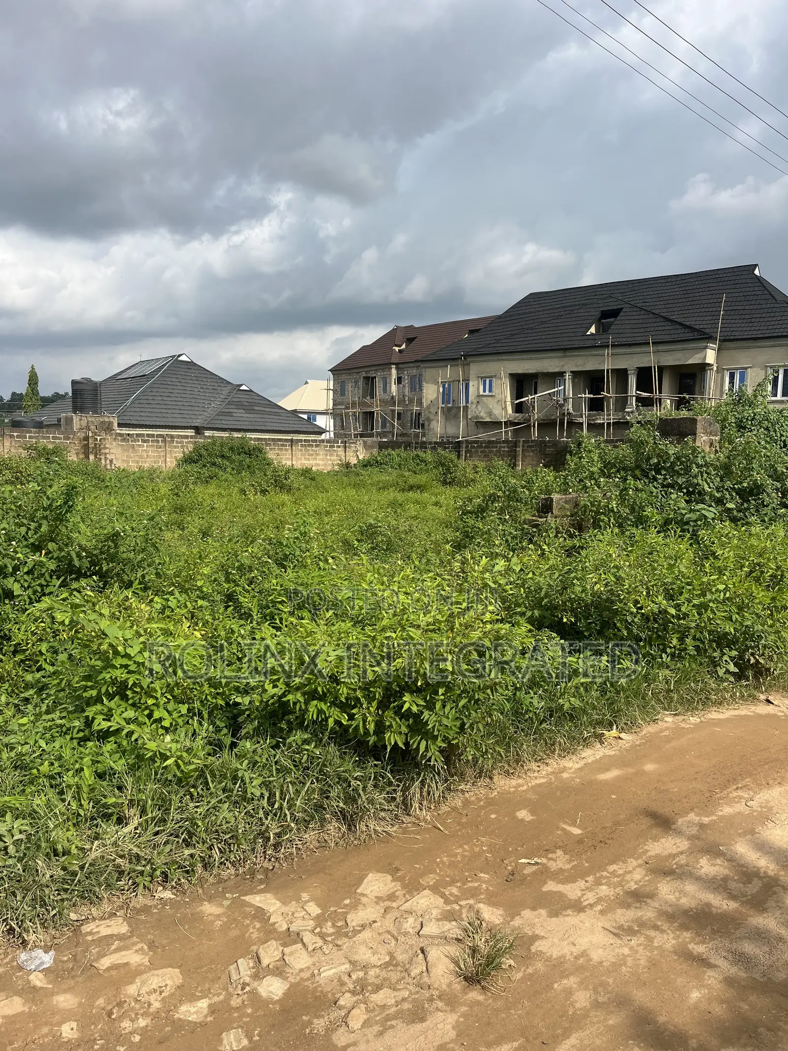 2 Plots of Land Fenced in Akala Express