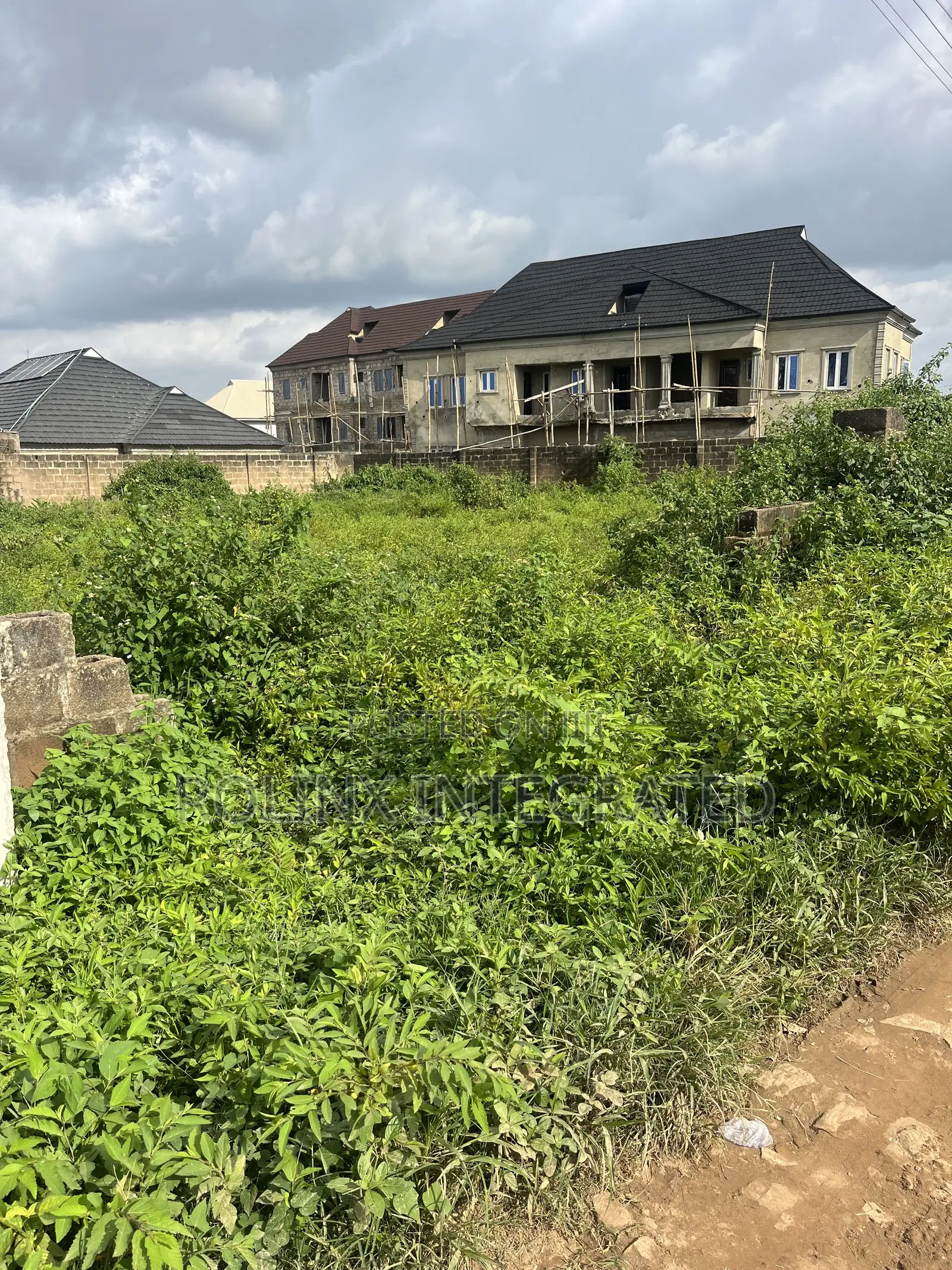 2 Plots of Land Fenced in Akala Express