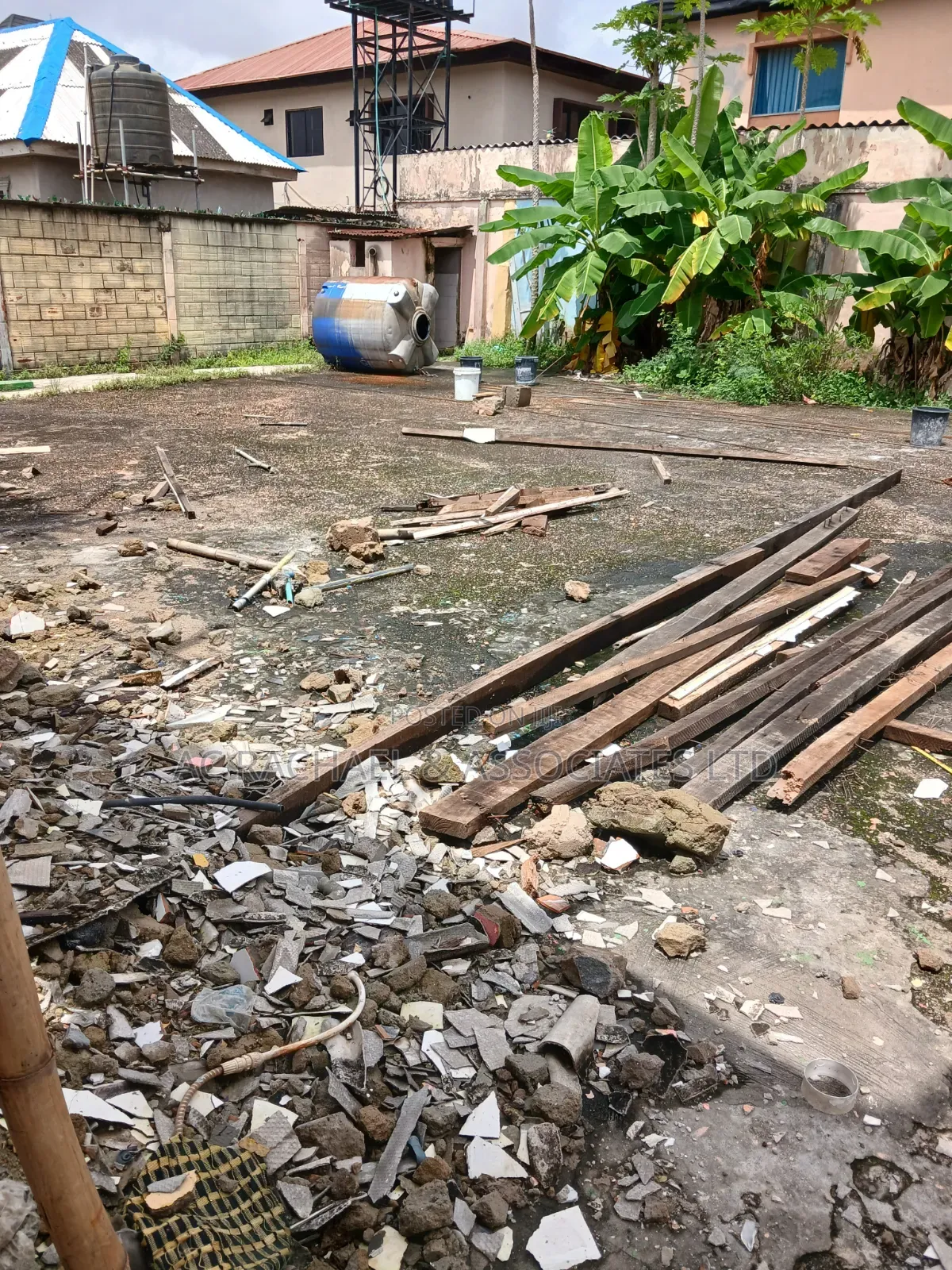 Half Plot of Land for Sale at Peace Estate in Ago Palace