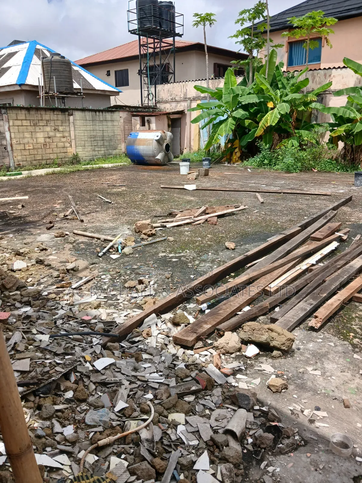 Half Plot of Land for Sale at Peace Estate in Ago Palace