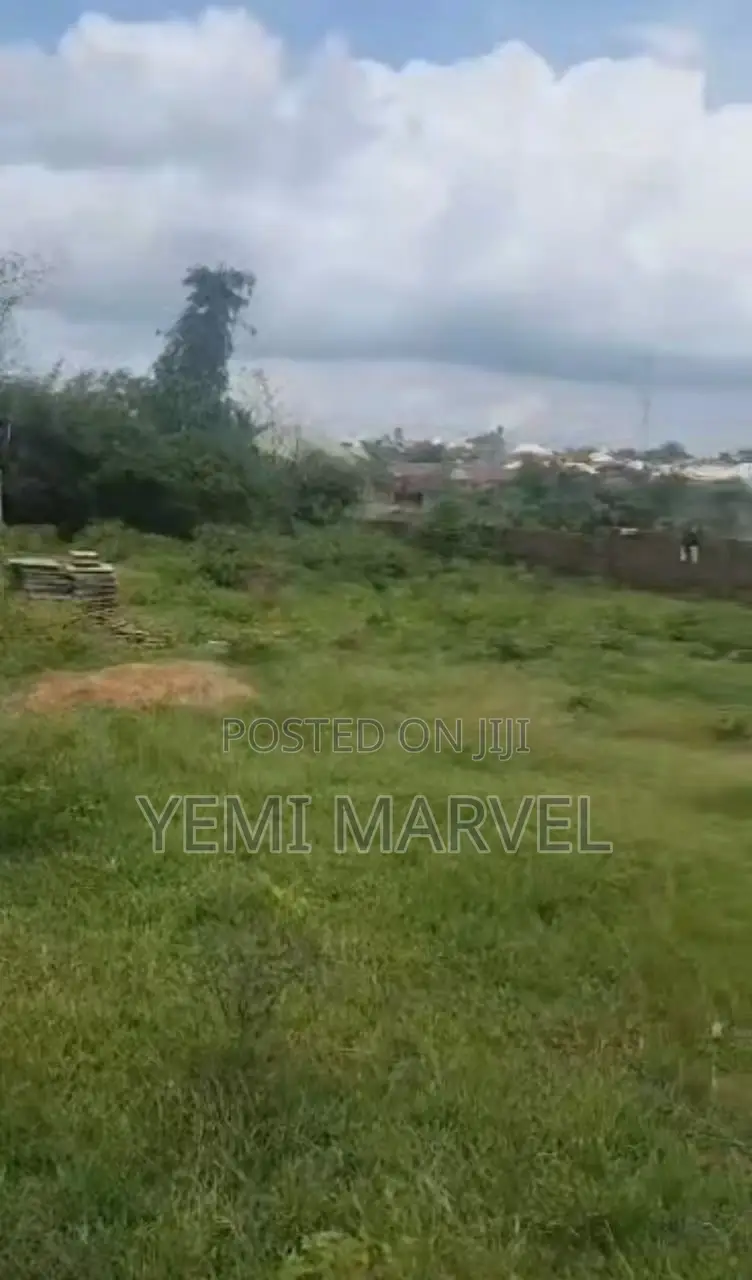 Fenced and Gated 911sqm of Land With C of O at Quarry, Asunle Road in Akala Express