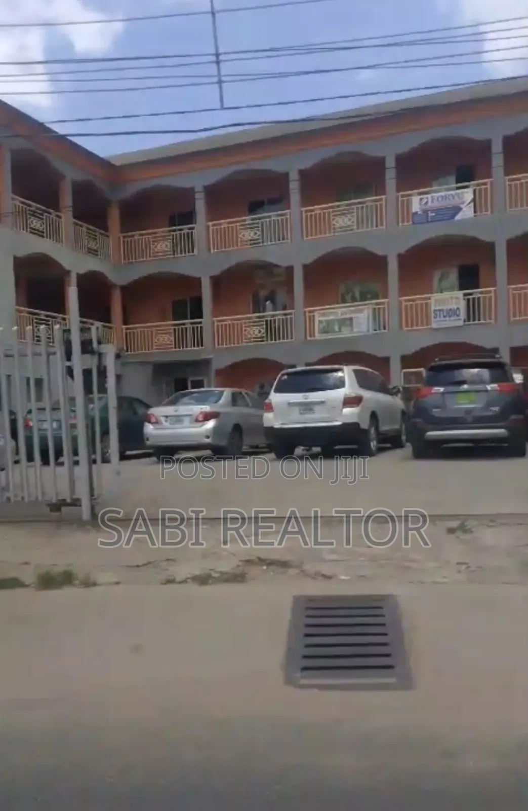 Plaza With 48 Shop Each With Prepaid and Toilet on Akowonjo Road in Akowonjo