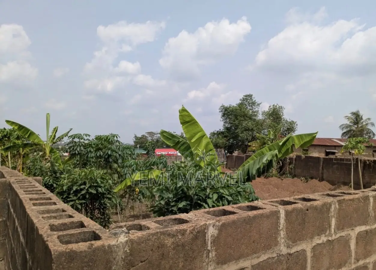 538sqm Well Fenced Land at Odo-Ona Kekere, After Top One, Ibadan in Odo Ona