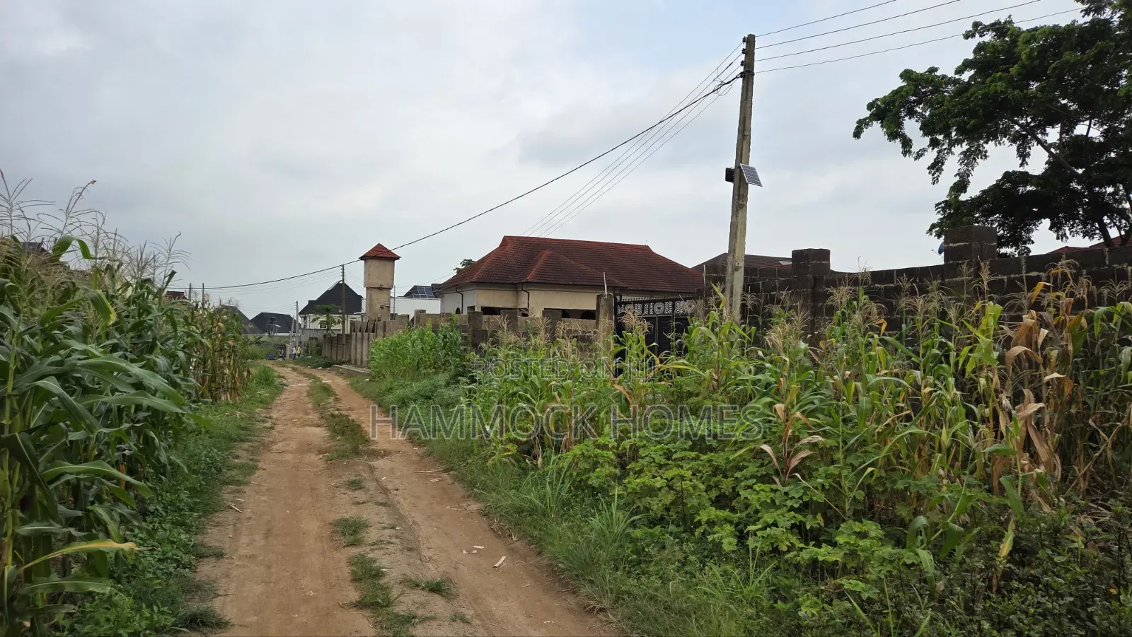 Fenced 650sqm of Land in a Gated Estate With Band a Electricity in Akobo