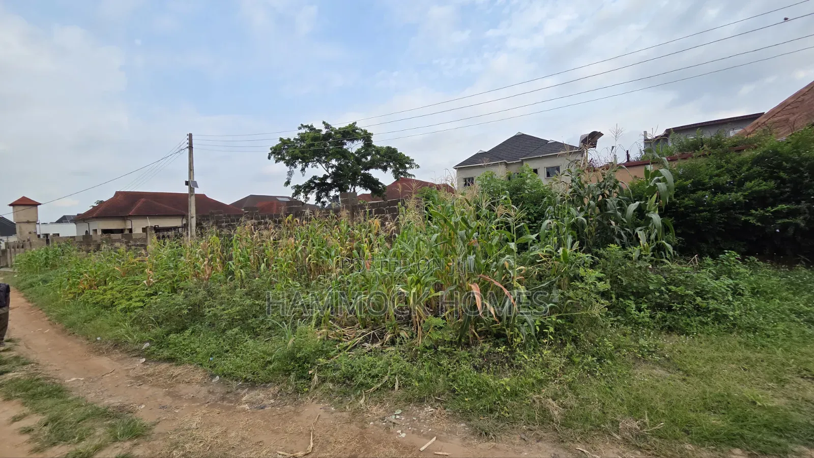 Fenced 650sqm of Land in a Gated Estate With Band a Electricity in Akobo