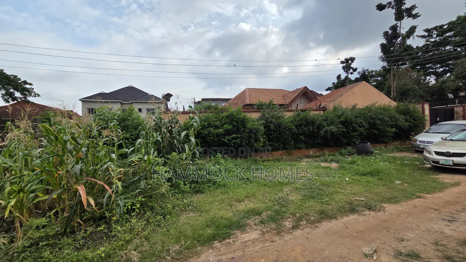 Fenced 650sqm of Land in a Gated Estate With Band a Electricity in Akobo