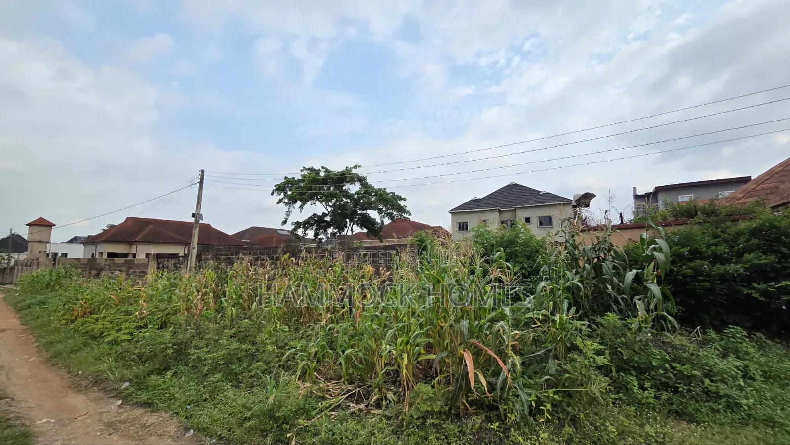 Fenced 650sqm of Land in a Gated Estate With Band a Electricity in Akobo