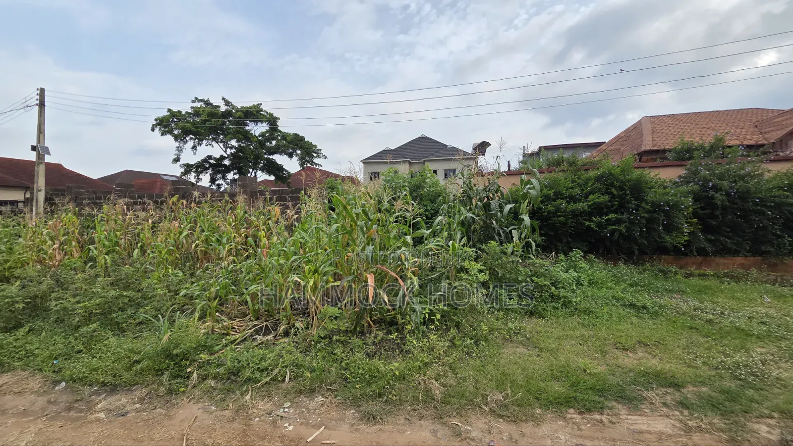 Fenced 650sqm of Land in a Gated Estate With Band a Electricity in Akobo