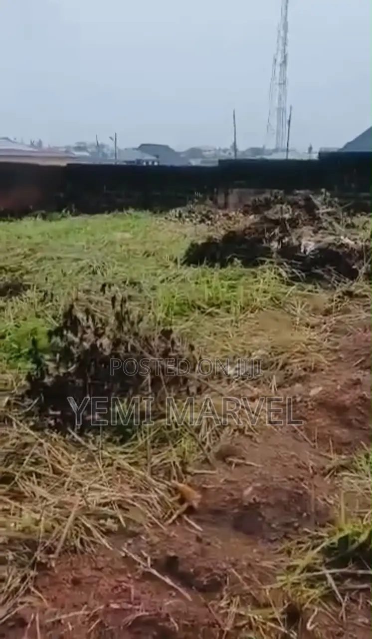 A Fully Fenced Dry Land at Omolayo Estate Akobo Ibadan in Akobo
