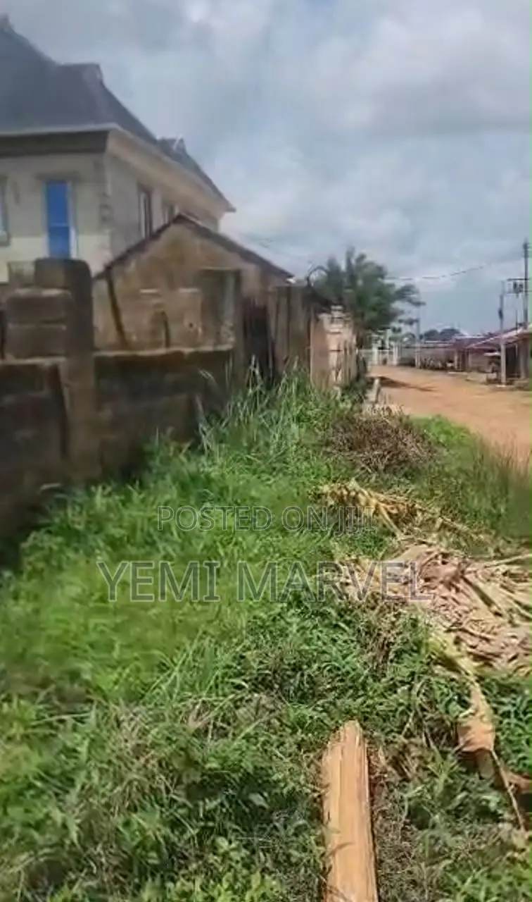 568sqm of Land With Uncompleted Twin 2 Bed at Akoto Estate, Zone B, in Akala Express