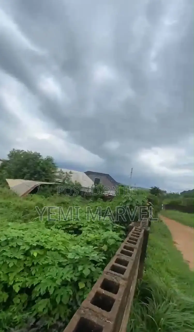 Fenced 6 Standard Plots of Land at Asunle Second Gate, Tipper Garage in Akala Express