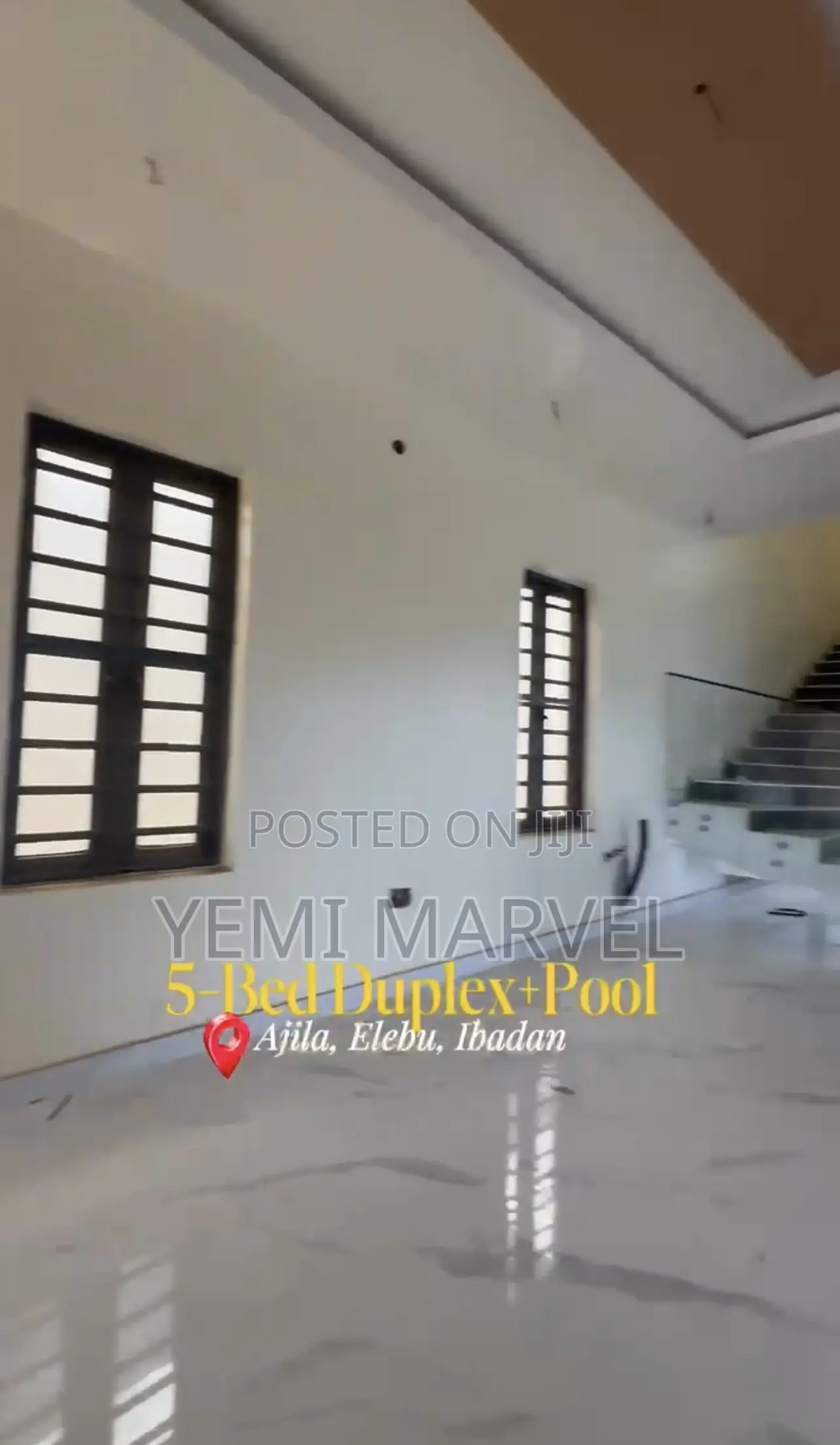 5bdrm Duplex in Ajila Road 5, Elebu, for sale in Akala Express